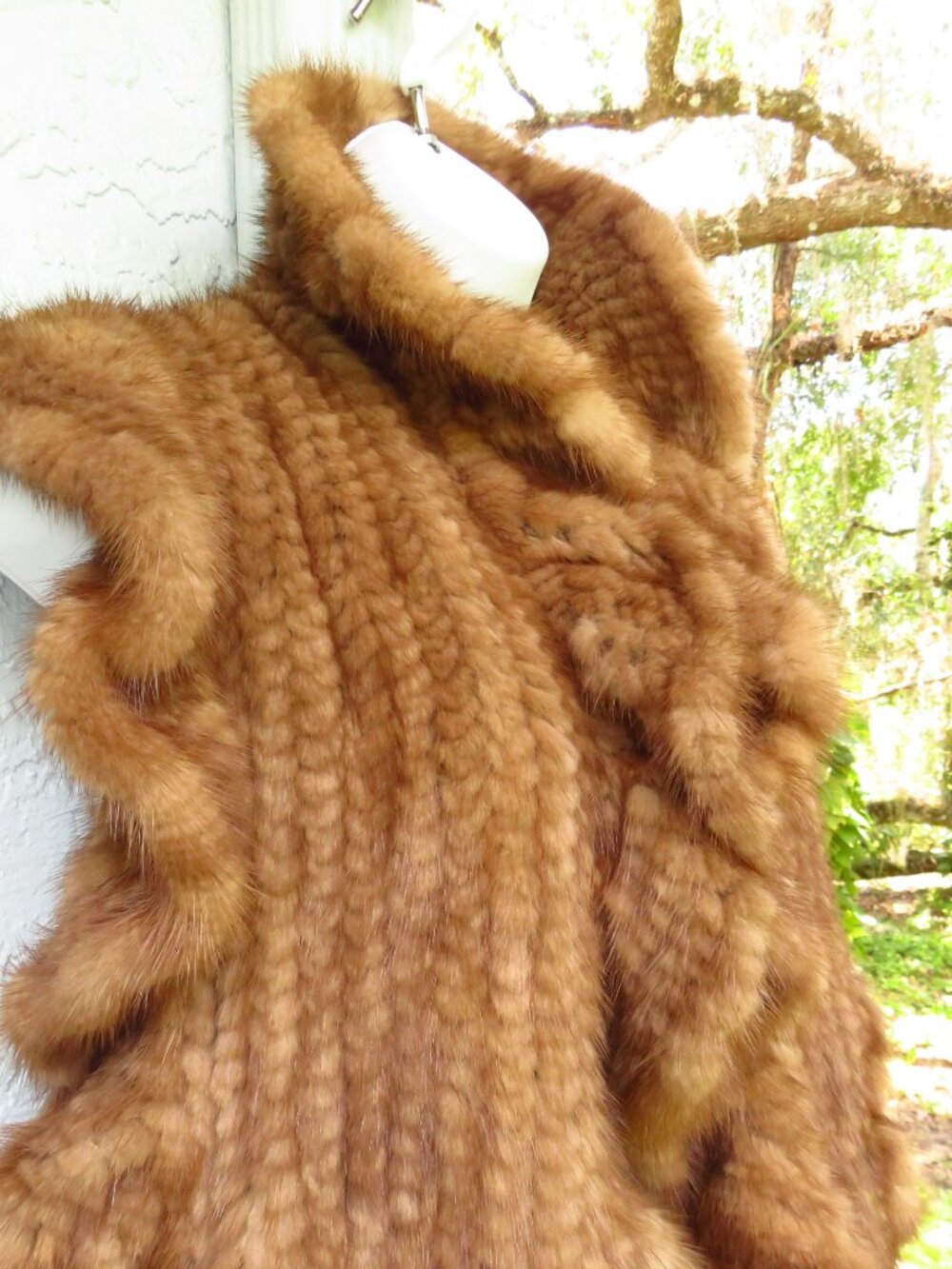 Linda Richards Luxury Fur Stole Genuine Fur - Picture 4 of 15